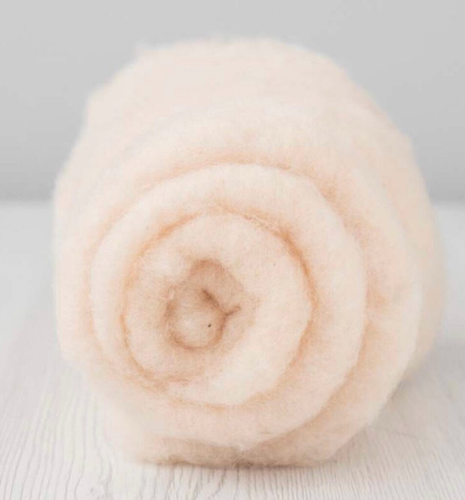 Maori Batt - Needle Felting/Wet Felting - 50g (1.75oz) - Short Staple Fibre