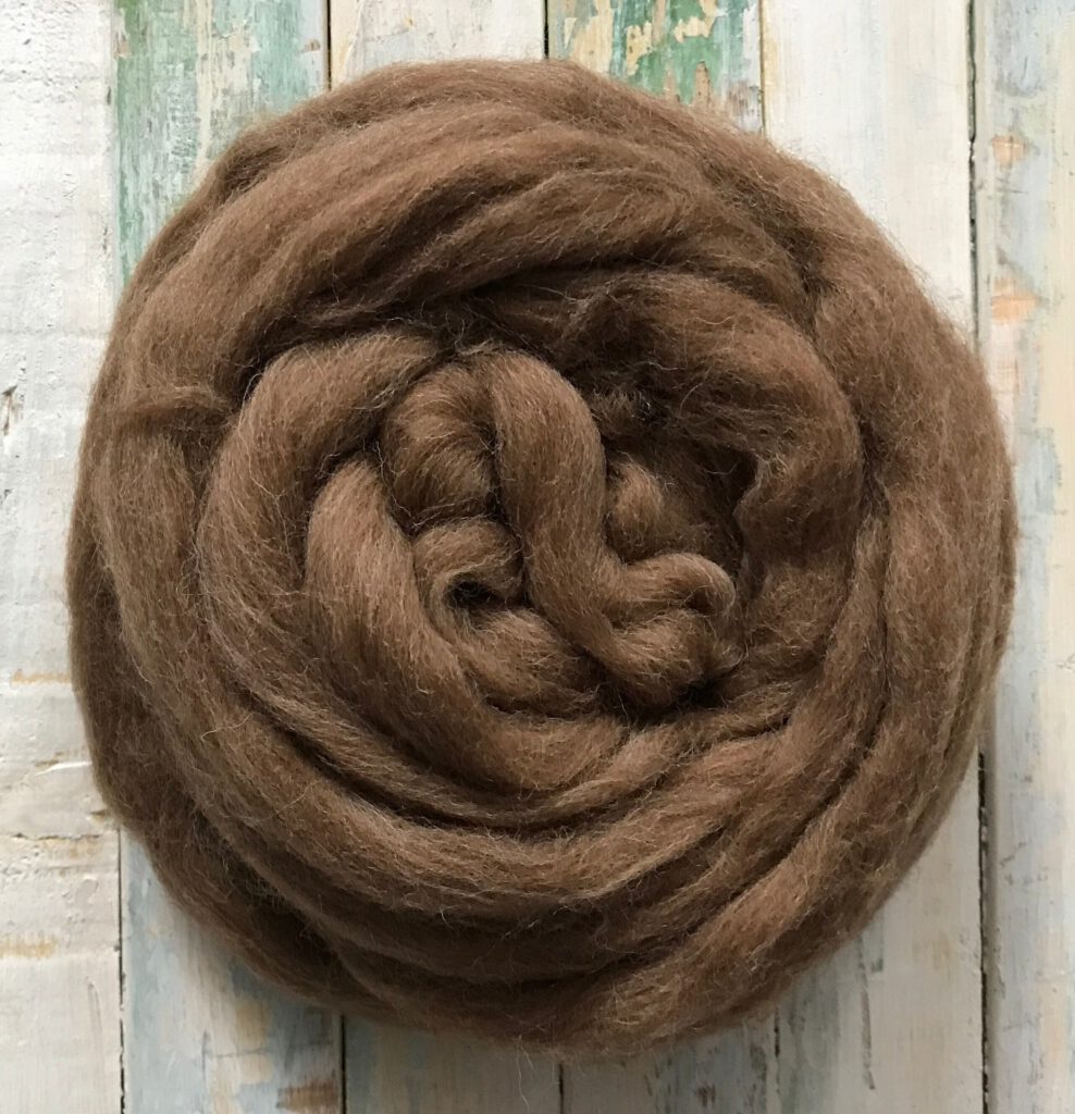 Manx Loaghtan Top – 29 – 31 Micron – Wet Felting, Needle Felting, Roving 100 grams (3.5oz)