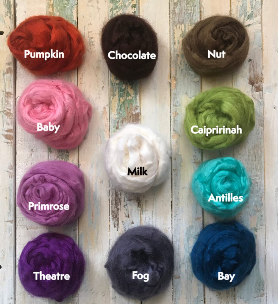 Tussah Silk Roving