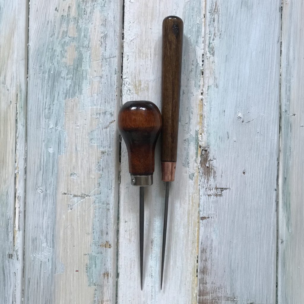 Awl - Wooden Handle - two sizes